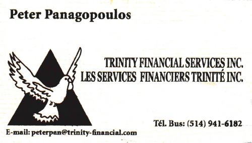 Services Financiers Trinité Inc. - Peter Panagopoulos à Laval